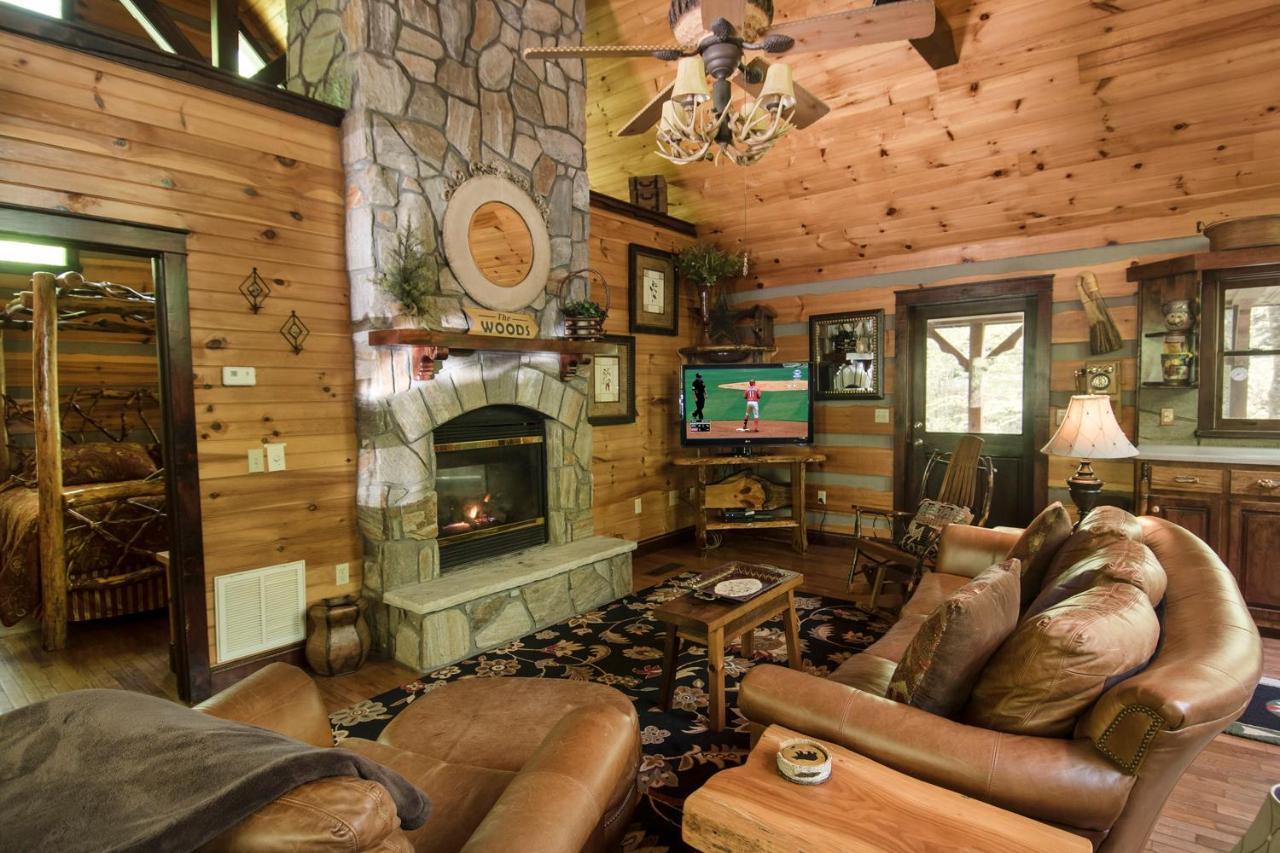 Отель Cherokee Mountain Cabins Llc Topton Экстерьер фото